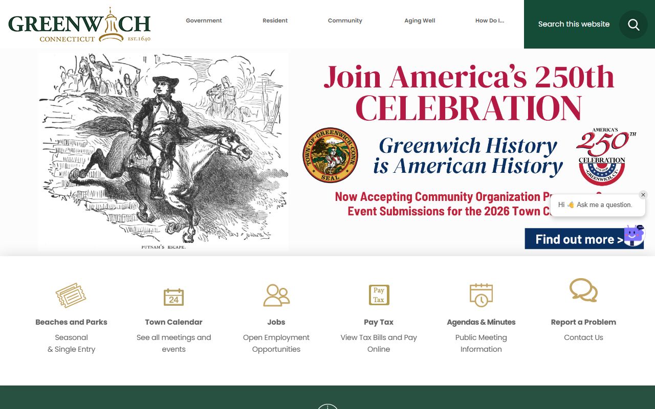 Greenwich family court records source screenshot