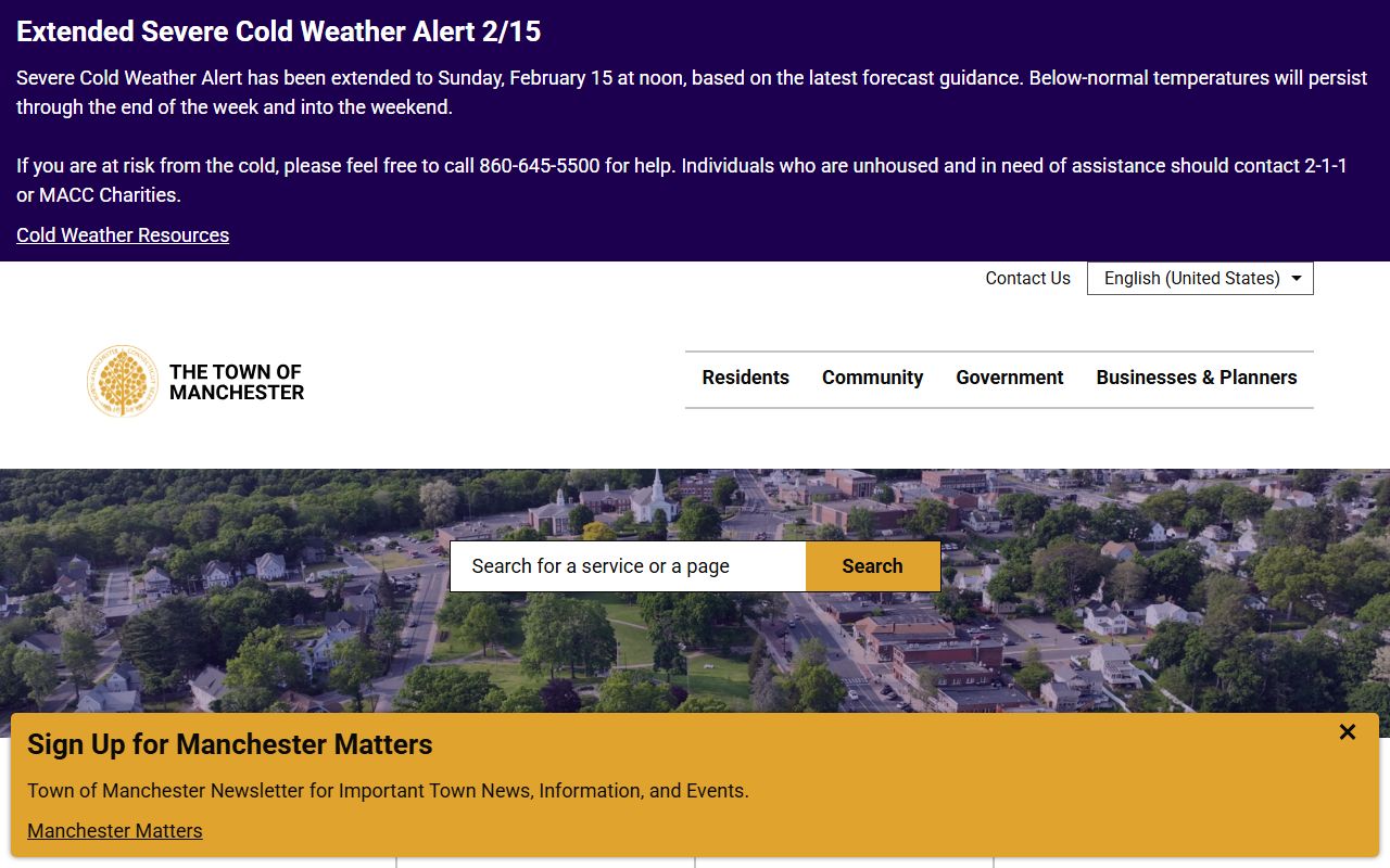 Manchester family court records source screenshot
