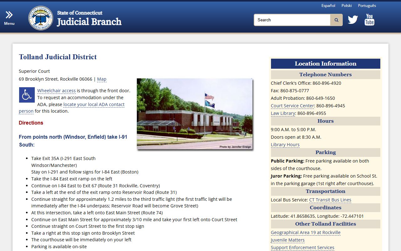 Mansfield family court records source screenshot