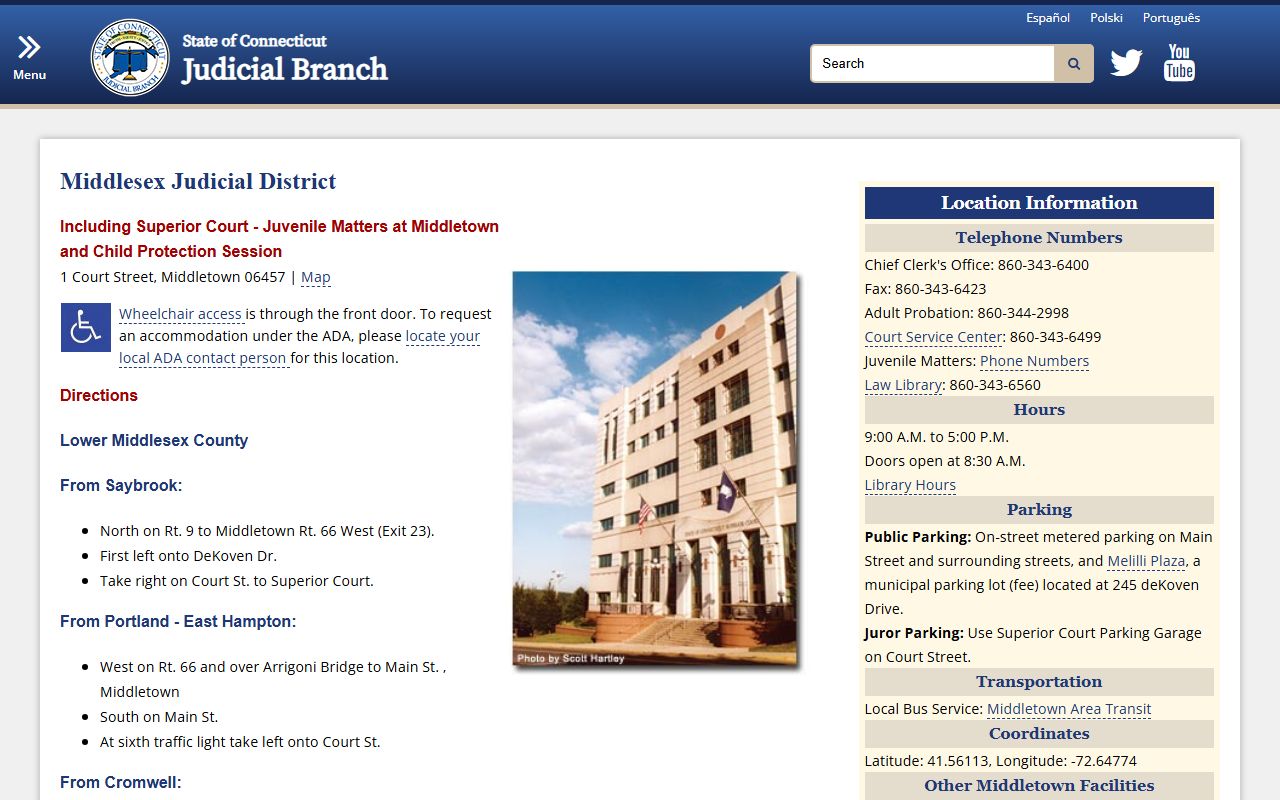 Middlesex County family court records source screenshot